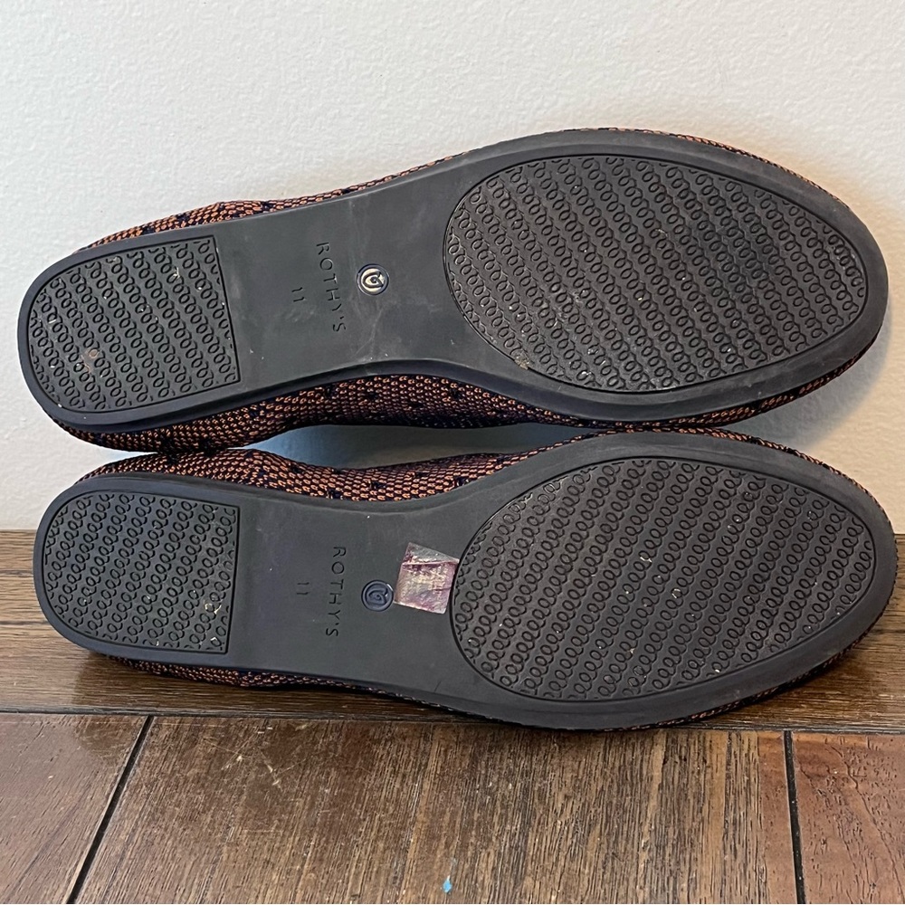 Rothy’s The Loafer Sienna Dot Shoes Flats Womens size 11 - Picture 8 of 9